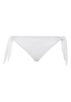 Brunello Cucinelli side-tie bikini bottoms - White