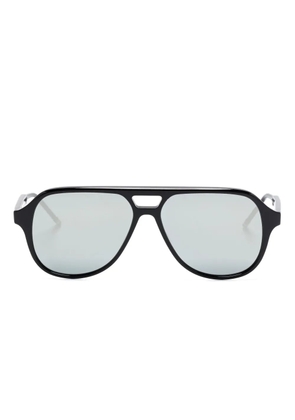 Thom Browne Eyewear pilot-frame sunglasses - Black