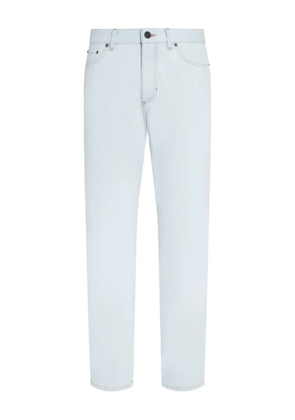 Zegna Roccia bleached cotton jeans - Blue