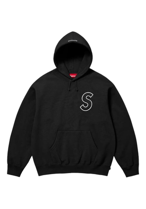 Supreme S-logo 'SS 25 - Black' hoodie