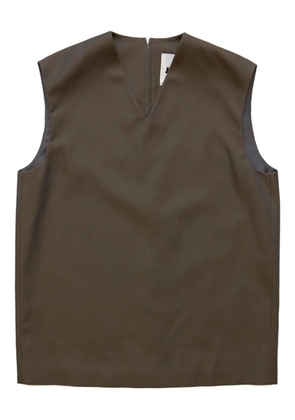 Jil Sander Iridescent vest - 1077 GREY
