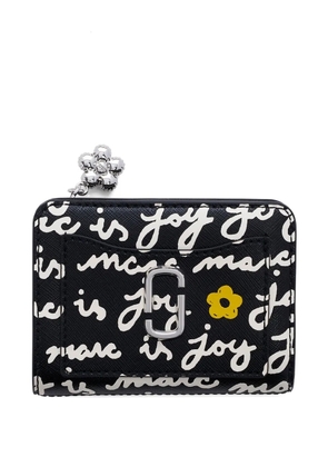 Marc Jacobs The Joy floral-print wallet - Black