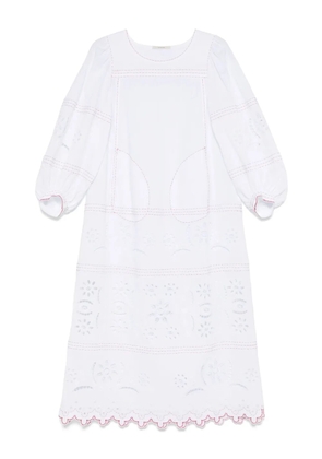 Vita Kin Balthazar midi dress - White