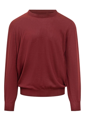 Brunello Cucinelli round-neck sweater - Red