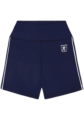 Sporty & Rich Runner Box biker shorts - Blue