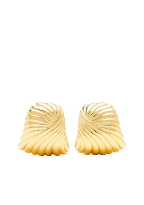 Missoma Ripple stud earrings - Gold