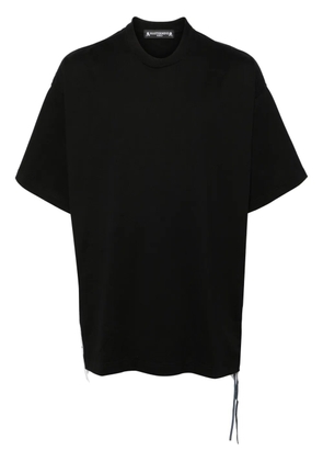 Mastermind World patchwork design T-shirt - Black