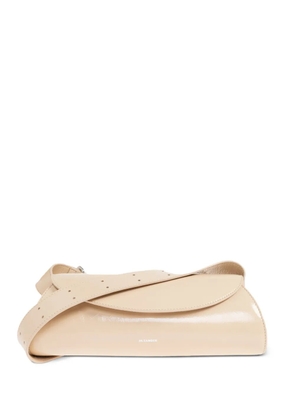 Jil Sander leather shoulder bag - Neutrals