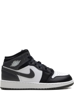 Jordan Air Jordan 1 Mid 'Black/ Iron Grey/ White' sneakers