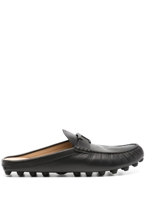 Tod's T Timeless Gommino Bubble leather mules - Black