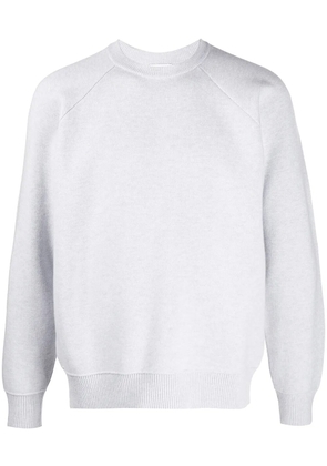 Barrie Ideal rib-trimmed cashmere jumper - Grey