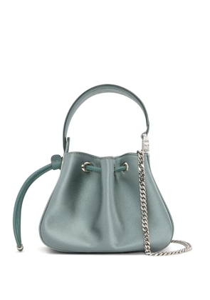 Oscar de la Renta nano Crystal Pavé O Handle bag - Grey