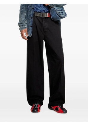 Diesel cotton trousers - Black