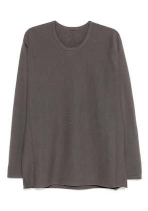 Label Under Construction crew-neck jumper - Grey
