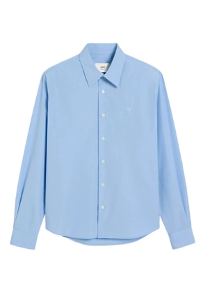AMI Paris Ami de Coeur cotton shirt - Blue