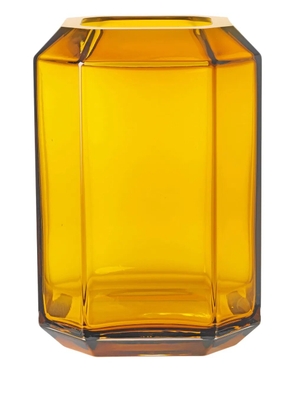 Louise Roe Jewel giant glass vase (26cm) - Yellow