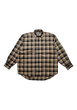 VETEMENTS plaid shirt - Neutrals