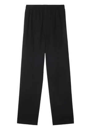 Burberry cotton trousers - Black