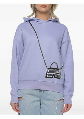 Karl Lagerfeld K Bag hoodie - Purple