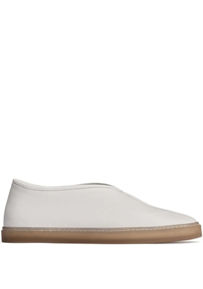 LEMAIRE Linoleum Piped sneakers - White