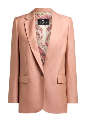 ETRO single-breasted blazer - Pink