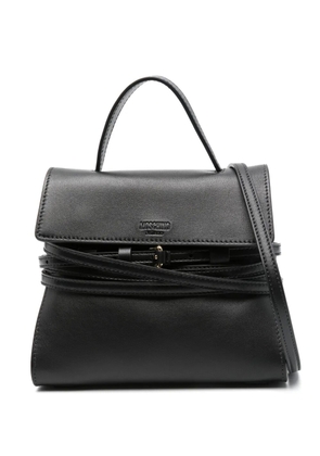 Moschino small Tie Me top bag - Black