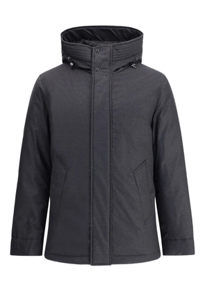 Woolrich drawstring-hood down jacket - Black