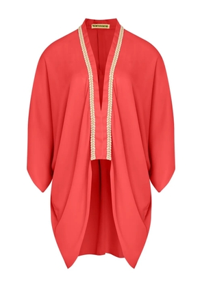 Olympiah braided-trim jacket - Pink