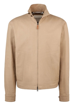 Tod's linen jacket - Neutrals