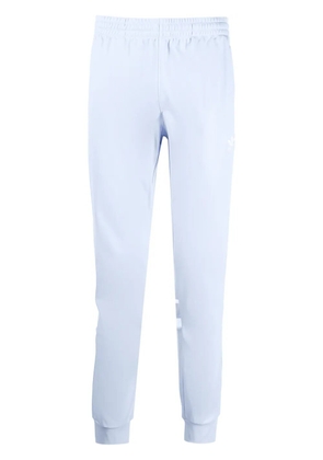 adidas side-stripe track pants - Purple