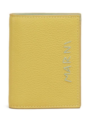 Marni bi-fold wallet - Yellow