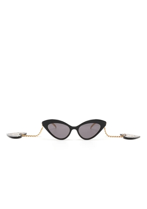 Gucci Eyewear cat-eye tinted sunglasses - Black