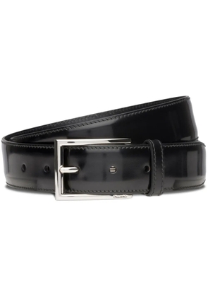 Church's polished buckle-fastening leather belt - Black