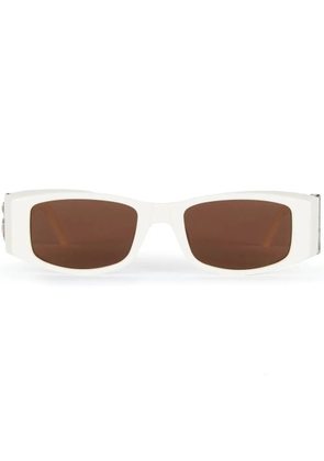 Palm Angels Eyewear Angel rectangle-frame sunglasses - White