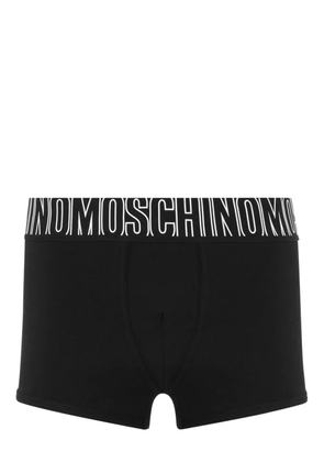 Moschino logo-waistband boxers - Black
