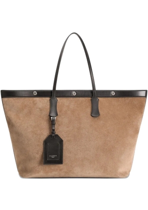 Dolce & Gabbana Atene suede tote bag - Brown
