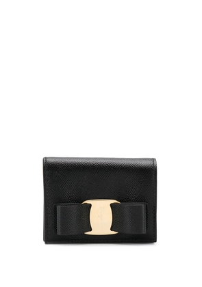 Ferragamo Vara Bow cardholder wallet - Black