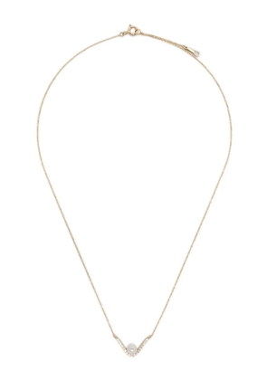 Mizuki 14K gold SBN313 pearl diamond necklace
