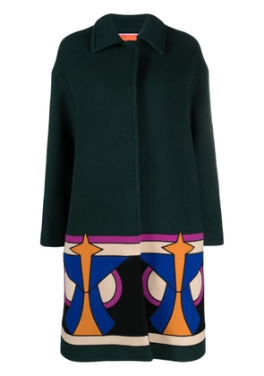 La DoubleJ Boxy single-breasted coat - Green