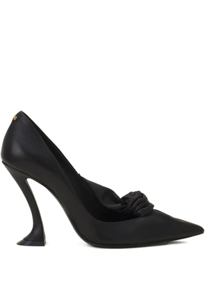 Lanvin 100mm bow pumps - Black