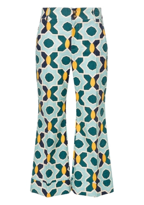 La DoubleJ Hendrix jacquard tailored trousers - Blue