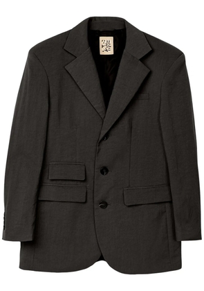 CamperLab flap pocket blazer - Black