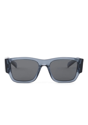 Prada Eyewear triangle-logo sunglasses - Blue