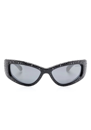 Swarovski Eyewear crystal-embellished sunglasses - Black