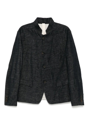 Forme D'expression stand up-collar jacket - Blue