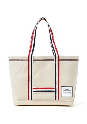 Thom Browne small Tool tote bag - White