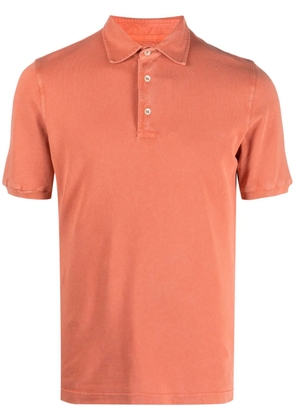 Fedeli jersey short-sleeved polo top - Orange
