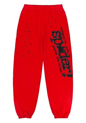SP5DER Punk V2 'Red' track pants