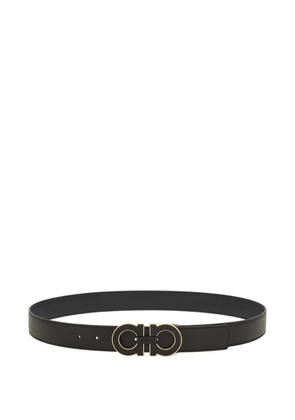 Ferragamo Gancini leather belt - Black