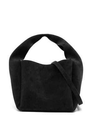 TOTEME suede bucket bag - Black